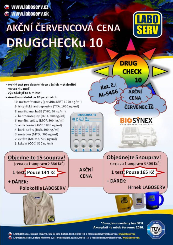 Shaw Drugcheck Drugcheck 10 léto