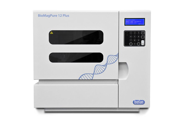 BioMagPure 12 Plus – Automatický izolátor nukleových kyselin