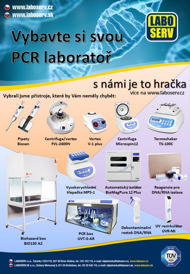 Vybavení PCR laboratoří